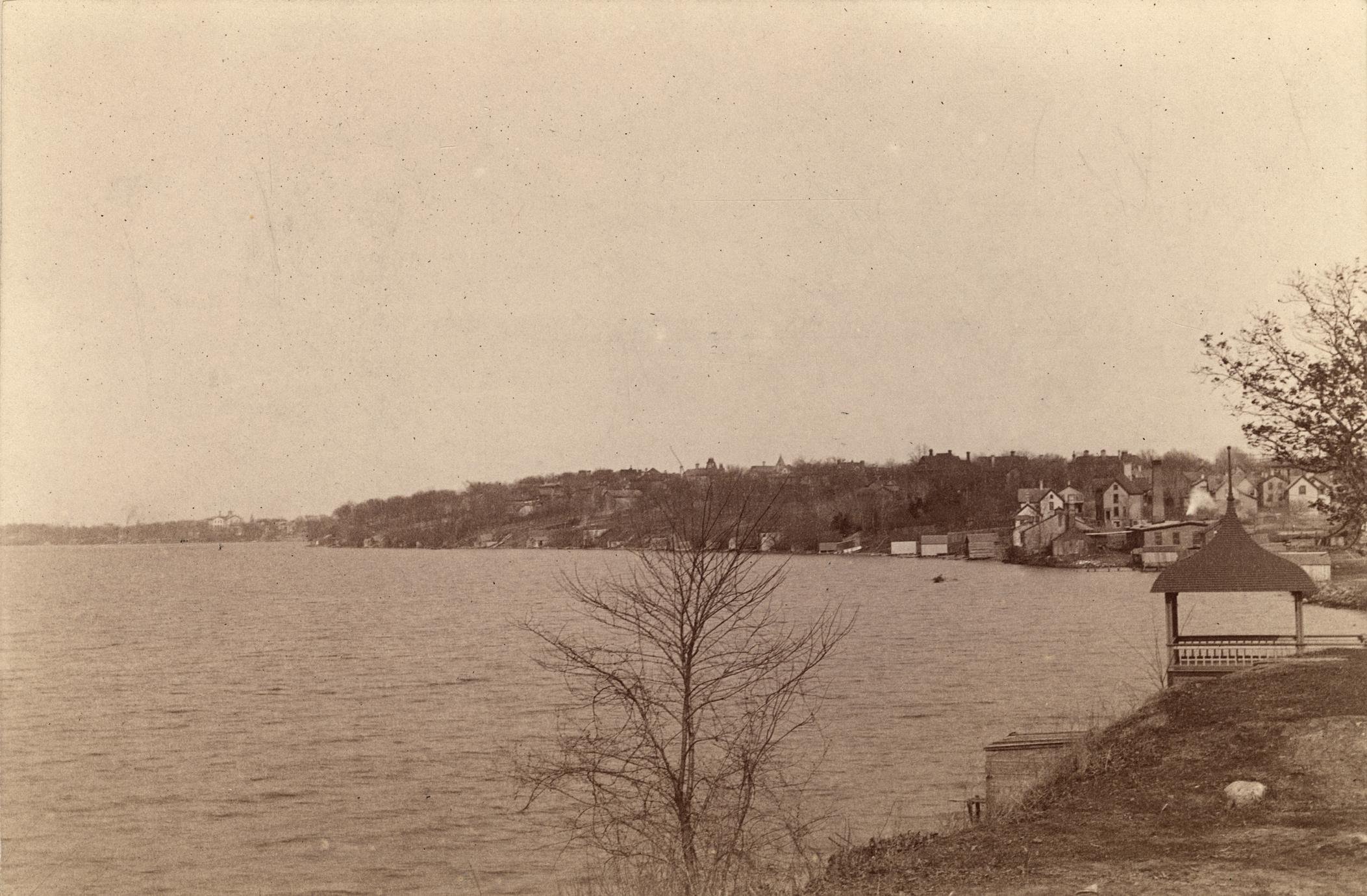 ‎Lake Mendota from Park Street, 1888 UWDC UWMadison Libraries