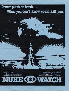 Nukewatch flier