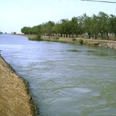 Irrigation Canal of Desert Development Project in the Gezira