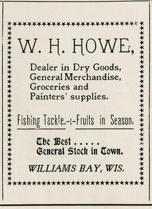 W. H. Howe