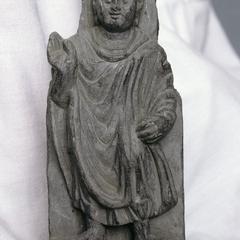 NG327, Bracket with a Standing Buddha