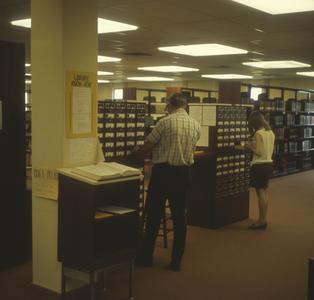 Library reference area, 1969