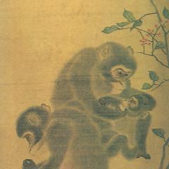 Japanese Macaque Print