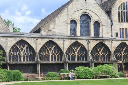 Gloucester Cathedral cloister and chapter house