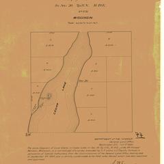 [Public Land Survey System map: Wisconsin Township 11 North, Range 19 East]