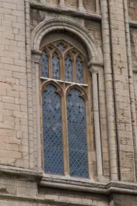 Peterborough Cathedral south transept tribune window