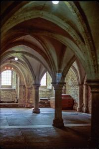 Rochester Cathedral interior crypt