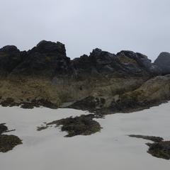 Isle of Iona, rocks at North Point