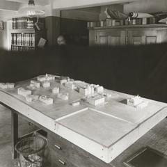 Architectural model of campus 1912-1916