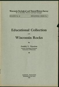 Educational collection of Wisconsin rocks