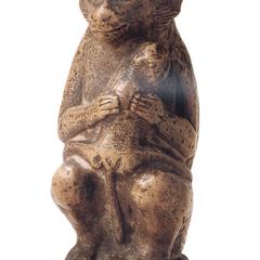 Egyptian Mother Primate Sculpture