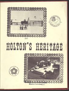 Holton's heritage  : 1875-1975