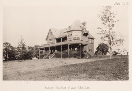 Summer residence of Mrs. John Dow