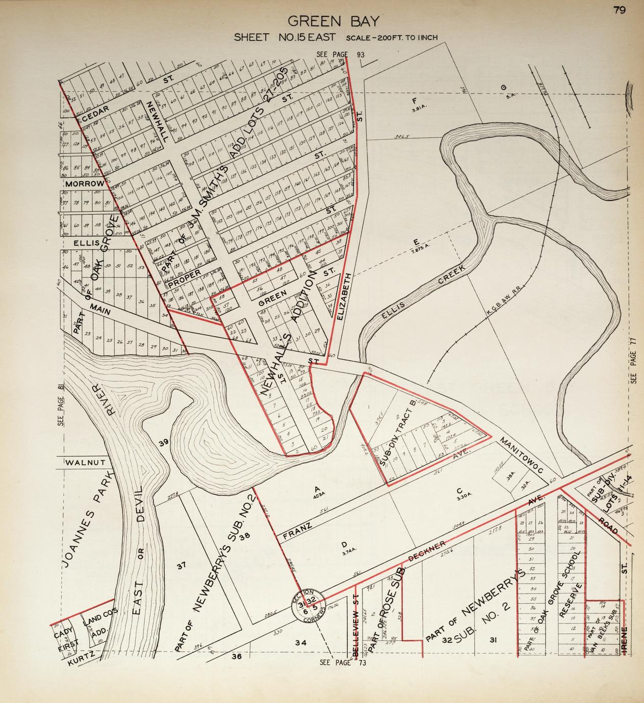 Atlas of Brown County, Wisconsin Full view UWDC UWMadison Libraries