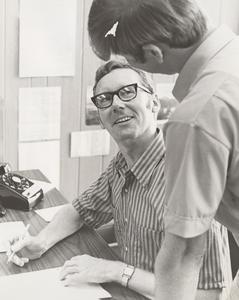 George A. Condon and John Schwenkner, Janesville, 1970