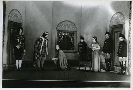 Manual Arts Players performing a play onstage