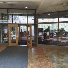 Entrance of Gary Lenox Library
