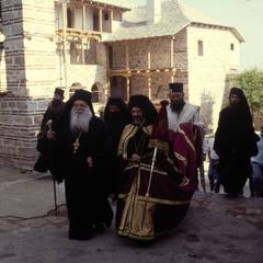 Bishop Meletios and Abbot Alexios