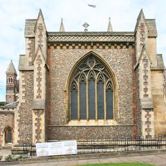 St. Albans Cathedral exterior Lady Chapel east end