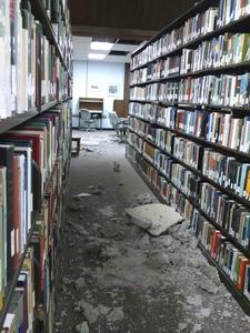 Library stacks (with roof fireproofing)