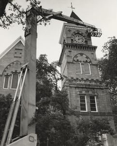 Music Hall clock tower