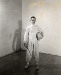 Fencing captain Bill Cartwright
