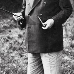 President Herbert Hoover fishing in Wisconsin