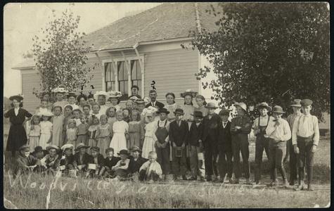Woodville schoolchildren