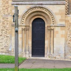 Iffley St Mary Church north door