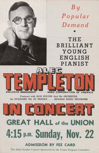 Alec Templeton concert poster