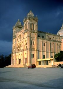 St Louis Cathedral Built in 1890 on the Ruins of Punic Carthage
