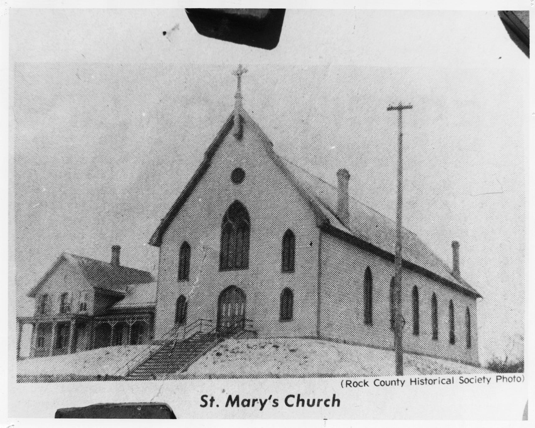 St. Mary's Catholic Church, 1876