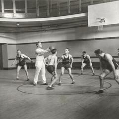 Basketball game, 1929