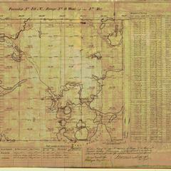 [Public Land Survey System map: Wisconsin Township 40 North, Range 09 West]