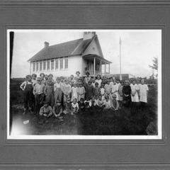 Ladd School-Town of Johnson, Marathon County, WI about 1920