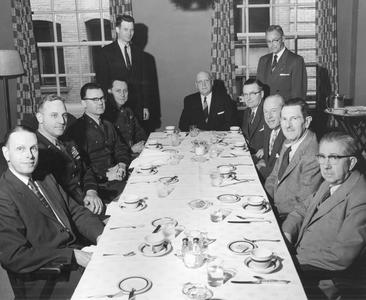 Luncheon with President E.B. Fred, Army Math Research Center