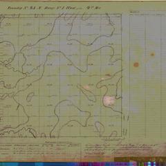 [Public Land Survey System map: Wisconsin Township 43 North, Range 01 West]
