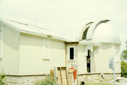 Student Observatory preparing to move