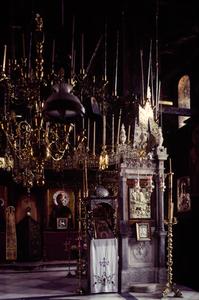 Iconostasis in the catholicon of Pantocrator