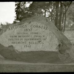 Kellogg's Corners boulder