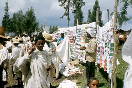 Shamma Cloths for Sale at Oromo Market