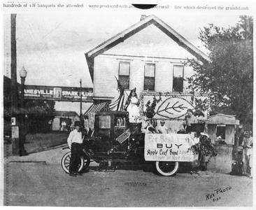 Rock County 4-H Fair parade, 1922