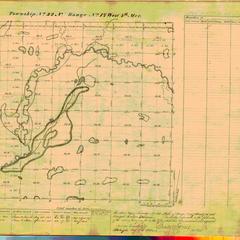 [Public Land Survey System map: Wisconsin Township 32 North, Range 17 West]