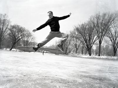 Male skater at Tenney Park