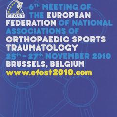 6th Meeting of the European Federation of National Associations of Orthopaedic Sports and Traumatology advertisement
