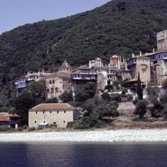 Docheiariou as seen from sea