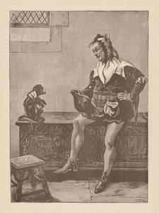 Capuchin Jester Print