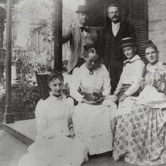 William F. Allen and family