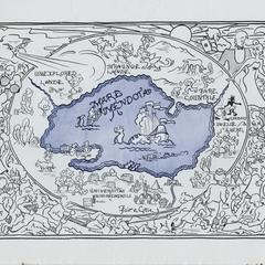 "Mare Mendota" map