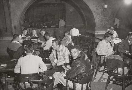 Students in the Rathskeller